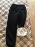 班尼路（Baleno）牛奶丝收脚休闲裤女2025春秋新款女装小个子潮流时尚百搭新年裤子 实拍图