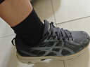 亚瑟士ASICS男子舒适透气越野跑步鞋 GEL-VENTURE 6 黑灰色 44  实拍图