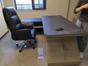 三雀轻奢老板桌办公桌简约现代董事长总裁桌大班台经理办公室桌椅组合 2.2米老板桌 实拍图