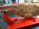 MONTE ESTRELLA西班牙火腿整只原装进口伊比利亚黑猪橡果即食生吃节日礼盒装送礼 红标 伊比利亚纯橡果前腿4.5-5.5kg 实拍图