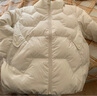 百图betu女装秋季新款羽绒服立领轻薄羽绒服夹克式短外套2409T07 黑色 M 实拍图