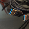 毕亚兹 高速USB3.0数据线公对公传输 3米 双头移动硬盘盒高速传输线 笔记本散热器车载MP3连接线 XL10-3m 实拍图