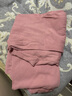 红豆内衣女纯棉秋衣秋裤女打底圆领薄款情侣保暖内衣 深雅粉 实拍图