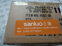三洛（SANLUO）美式全铜壁灯客厅背景墙卧室床头灯欧式简约过道楼梯酒店壁灯H502 H502-1B单头+含LED三色灯泡 实拍图