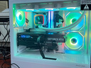 爱国者极光Z13 ARGB正叶反叶无限镜机箱风扇台式机电脑主机散热风扇12CM 极光Z13反叶白色 无限镜ARGB风扇 实拍图