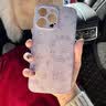 圣图朗液态小羊皮草莓小熊适用iphone17promax苹果15手机壳13新款14plus高级感女12全包16卡通男11保护套 液态小羊皮草莓小熊-草紫色 iPhone 15 Pro Max 实拍图