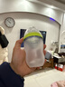 可么多么奶瓶新生婴儿宽口径硅胶防胀气宝宝奶瓶仿母乳奶瓶 绿色 250ml 实拍图