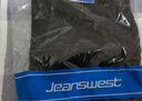 真维斯（JEANSWEST）牛仔裤女秋季宽松阔腿裤子女潮流韩版小个子直筒裤简约蓝灰L 实拍图