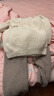 安之伴【女神节送礼】睡衣女冬季保暖半边绒简约纯色圆领休闲女士家居服 实拍图