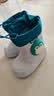 牧童儿童雨鞋男童宝宝束脚防水轻便可爱幼儿园男女雨靴 企鹅蓝150 实拍图