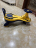 领冠娃儿童扭扭车防侧翻溜溜车万向轮1-3-6岁妞妞车男女宝宝滑行摇摆车 黄（豪配）+静音闪光轮+音乐灯光 实拍图