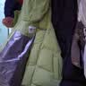 左西男童红色羽绒服冬季2025新款儿童三防加厚保暖外套潮 果绿色 120 实拍图