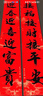 煜佳带胶防水2025蛇年春节对联新年自粘家用创意高档春联过年农村大门 1.8米【迎春+接福】 带胶+防水+1张福字 实拍图