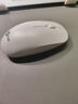 联想来酷无线蓝牙轻音充电鼠标轻声便携小巧商务办公台式电脑苹果笔记本电脑通用鼠标USB接口 白色2.4G无线+蓝牙双模（充电版） 2.4G 实拍图