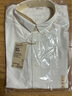 无印良品 MUJI 男式 棉水洗牛津 纽扣领 长袖衬衫 衬衣外套纯棉全棉 白色 L (175/100A) 实拍图