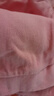 宜而爽 情侣100%全棉秋衣秋裤套装男女士圆领打底棉毛衫纯棉保暖内衣 女款 玫瑰粉 L 实拍图