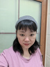 格蒙易梦玲同款灰色加宽边发箍女韩系针织高颅顶运动坑条发带头箍头饰 实拍图