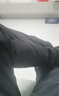 鸭鸭（YAYA）男士羽绒裤直筒加厚松紧腰弹力保暖中青年冬季新款防寒休闲裤子 灰色 XL 180（建议130-150斤） 实拍图