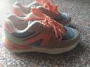 品牌断码女鞋透气阿甘鞋女2025春夏季新款轻便运动鞋厚底跑鞋舒适跑步鞋女士薄款网鞋百搭休闲鞋软底旅游鞋防滑耐磨网面鞋子 982-1橘色【加绒棉鞋款】 38 实拍图
