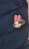 迪士尼女童羽绒裤儿童白鸭绒中大童休闲保暖外穿裤子 CK002黑色 130cm  实拍图