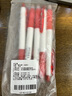 斑马牌（ZEBRA）中性笔 0.38mm子弹头按压签字笔 大容量学生办公走珠笔 JJXZ15W 红色 5支装 实拍图