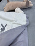花花公子（PLAYBOY）A类面料 可机洗夏被 单人夏季空调被子被芯夏凉被150*200cm星空灰 实拍图