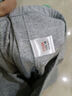 浪莎儿童秋裤男童纯棉单件儿童衬裤中大童棉毛裤薄款保暖裤 灰色 170（建议身高160-170） 实拍图