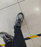 斯凯奇（Skechers）父亲节|男鞋休闲鞋潮流百搭老爹鞋厚底夏季透气增高男士运动鞋 灰色/黑色/GYBK 41 实拍图