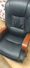 纽麦 老板椅 真皮电脑椅 按摩可躺皮质办公座椅子家用书房 总裁大班椅 10轮【黑色头层牛皮】 实拍图