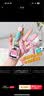 iboann适用华为儿童手表表带挂绳5/5x/5xpro/4x新耀版4pro/3x/3pro超能版保护壳套儿童挂脖套小怪兽diy 小怪兽套装-深紫色【保护壳+小怪兽需自己diy】 适用：华为儿童手表  实拍图