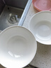 瓷侠客纯白骨瓷碗家用米饭碗吃饭碗小汤碗大号面碗陶瓷餐具套装大碗组合 6英寸标准面碗【1个】 实拍图