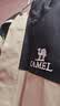 骆驼（CAMEL）[北风]三合一冲锋衣户外登山服防风防雨防污抓绒羽绒内胆运动外套 [抓绒]幻影黑冰晶灰色男 A13CAXX085Z XXL 实拍图