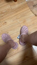 斯凯奇（Skechers）洞洞鞋女士夏季厚底外穿包头凉拖鞋透气软底拖鞋百搭轻便沙滩鞋 实拍图