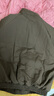 7家优品中性美拉德咖啡色竖条纹棉服男日系复古cleanfit百搭情侣棉衣外套 QYRJ-Y20咖啡色 L 实拍图