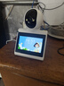 高斯贝尔双向视频通话摄像头家用室内监控器360度全景可语音对话手机远程旋转监控老人无线高清屏幕看家王 APP版+4.3寸超大屏+800万高清+足64G 实拍图