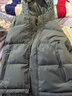 京东京造羽绒服男鸭绒加厚防寒工装面包服短款冬季外套衣服 橄榄绿 S 实拍图
