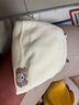 爱贝迪拉婴儿帽子秋冬款棉新生婴幼儿护卤门帽初生宝宝0到3个月胎帽 【加厚】浅奶咖 大码【建议帽围42-47cm】 实拍图