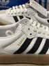 阿迪达斯【滔搏运动】adidas三叶草女子SAMBAE 休闲鞋 JI1349 39 实拍图