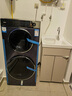希尚小户型洗衣池落地柜加厚蜂窝铝洗衣柜加深陶瓷一体盆阳台柜洗衣盆 54.5cm加深陶瓷盆落地柜 实拍图