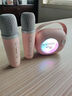 山水（SANSUI）V9话筒音响一体麦克风全民K歌宝无线蓝牙儿童卡通家用卡拉OK户外家庭ktv套装 樱花粉【双话筒】 实拍图