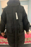 森马（Semir）90绒羽绒服女长款收腰显瘦冬季宽松连帽三防厚外套101724113055 实拍图