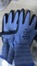 尼龙乳胶皱纹手套劳保防滑耐磨王加厚橡乳胶透气工地工作干活男女 新吉星超细磨砂【12双】小号 实拍图