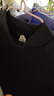 迪卡侬（DECATHLON）保暖内衣男女秋衣秋裤速干防寒滑雪上衣裤子套装- BL 100 SKI100 【女士】黑色上装 XS 实拍图