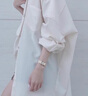 聚利时（Julius） 手表女邢菲同款韩风复古方形时尚百搭学生钢带防水女士石英女表 玫瑰金白面丨限时赠原装皮带一副 实拍图