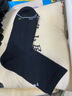 挪客Naturehike抗菌运动袜子专业中筒户外登山徒步透气coolmax速干袜 黑色【专业徒步袜】 L （43-45码） 实拍图