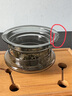 全度高硼硅耐高温办公杯茶杯烟灰色杯子简约带过滤茶水分离玻璃杯迷你 祥云小墩墩壶【鹰嘴款】 200ml 1只 实拍图