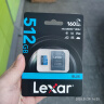 雷克沙（Lexar）512GB TF（MicroSD）存储卡 V30 A2 读160MB/s 游戏机平板行车监控录像内存卡 4K超清拍摄（BLUE） 实拍图