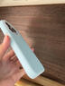 鱼非渔新款苹果16promax手机壳液态硅胶iphone17保护套全包防摔12高级感女款网红15pro软壳果冻纯色plus 婴儿蓝[果冻液态硅胶|高品质]送个性贴纸 iPhone 14Pro 实拍图
