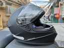 睿觅（RYMIC）摩托车头盔全盔3C认证专业机车骑行头盔四季男女跑盔977哑黑L 实拍图