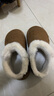 俞兆林（YUZHAOLIN）棉拖鞋女室内包跟厚底保暖毛绒棉鞋雪地靴 YO511 实拍图